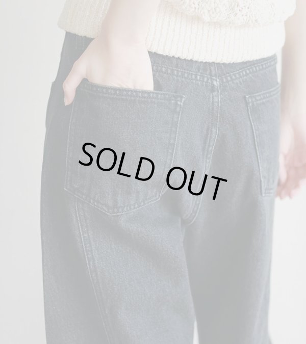 画像11: パネルブラックデニム　Panel Black Denim