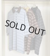 画像: ボーダールーズポロトップス　Border Loose Polotops