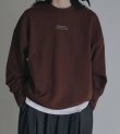 画像8: エンブロイダリーオーバースウェット　Embroidery Over Sweat