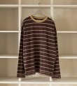 画像4: ボーダールーズロングTシャツ　Border Loose Long T-shirts