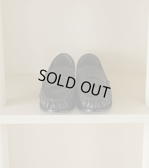 画像1: ギャザーローファー　Gather Loafers