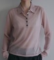 画像4: シアーポロニット　Sheer Polo Knit