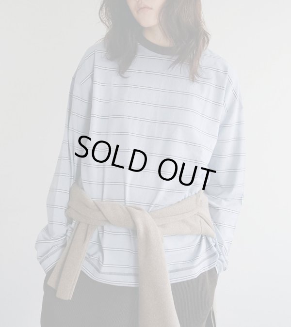 画像11: ボーダールーズロングTシャツ　Border Loose Long T-shirts