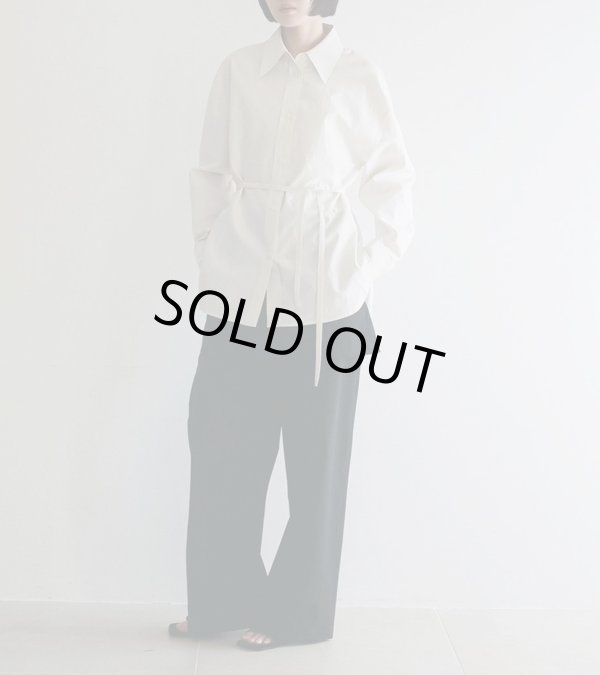 画像11: カシュクールコットンシャツ　Cachecoeur Cotton Shirts