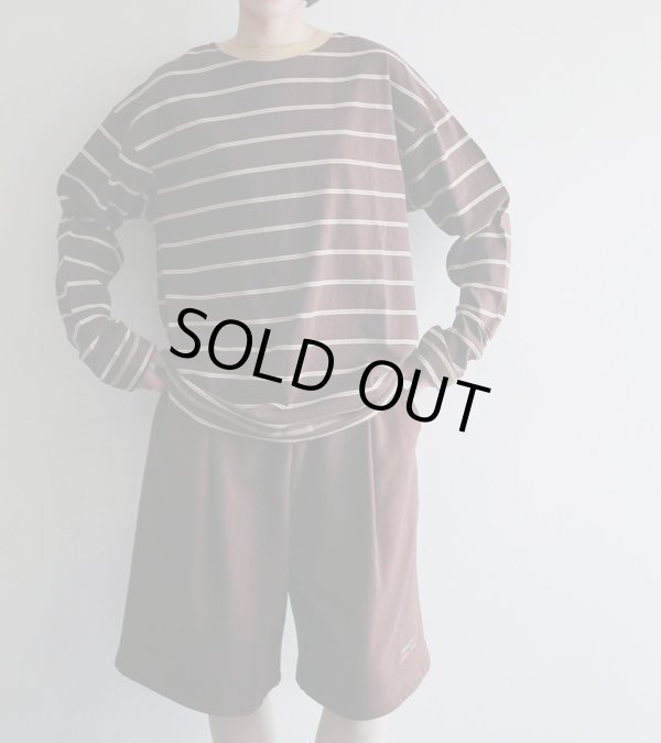 画像22: ボーダールーズロングTシャツ　Border Loose Long T-shirts