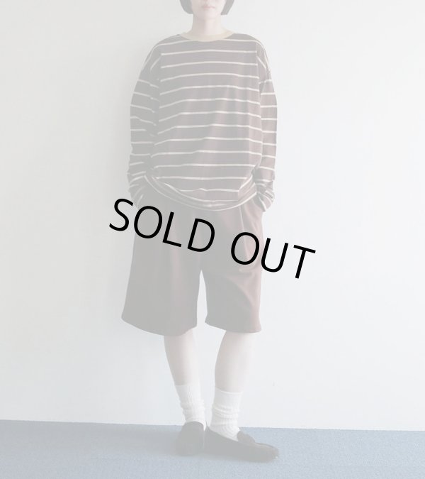 画像21: ボーダールーズロングTシャツ　Border Loose Long T-shirts