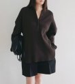 画像14: ワッフルルーズヘンリートップス　Waffle Loose Henleytops