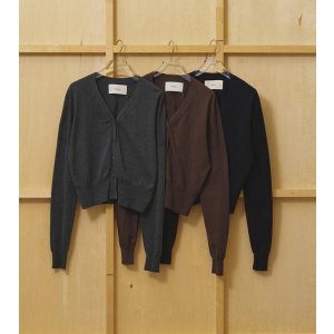 画像: コットンカシミアカーディガン Cotton Cashmere Cardigan