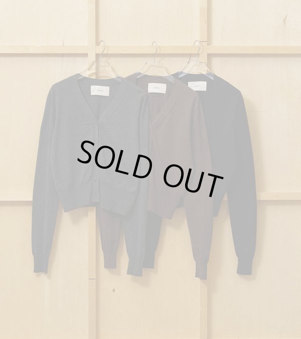 画像2: コットンカシミアカーディガン　Cotton Cashmere Cardigan