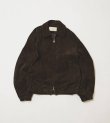 画像1: スエードジップブルゾン　Suede Zip Blouson