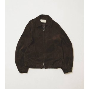 画像: スエードジップブルゾン Suede Zip Blouson