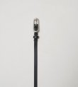 画像1: オーバルバックルナローベルト　Oval Backle Narrow Belt