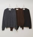 画像1: ウールカシミアVネックニット　Woolcashmere Vneck Knit