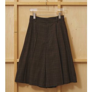 画像: プリーツバミューダパンツ Pleats Bermuda Pants
