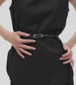 画像4: オーバルバックルナローベルト　Oval Backle Narrow Belt