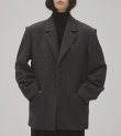 画像1: ウール100%オーバージャケット　Wool100% Over Jacket