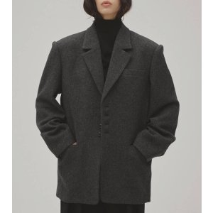画像: ウール100%オーバージャケット Wool100% Over Jacket