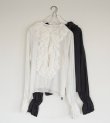 画像1: 2ウェイフリルブラウス　2way Frill Blouse