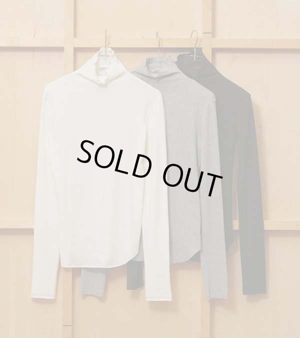 画像1: ソフトフライスタートルネックトップス　Soft Fraise Turtleneck Tops
