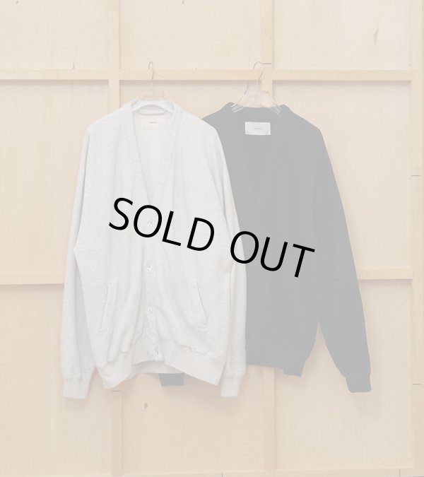 画像1: コットンブラッシュドカーディガン　Cotton Brushed Cardigan