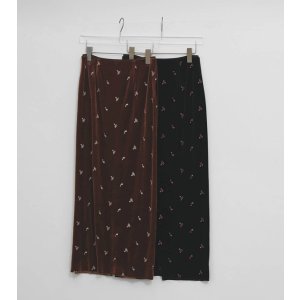 画像: プティーフラワーベロアスカート Petit Flower Velour Skirt