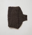 画像1: ボリュームハンドニットカーディガン　Volume Handknit Cardigan