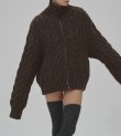 画像3: ボリュームハンドニットカーディガン　Volume Handknit Cardigan