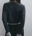 画像14: レイヤードクルーネックカーディガン　Layered Crewneck Cardigan