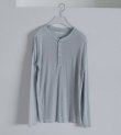 画像2: ウールシアーヘンリートップス　Wool Sheer Henleytops