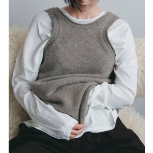 画像: ニットロングタンクトップ Knit Long Tanktop