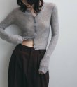 画像17: レイヤードクルーネックカーディガン　Layered Crewneck Cardigan