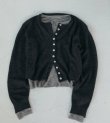画像2: レイヤードクルーネックカーディガン　Layered Crewneck Cardigan