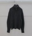 画像1: ハーフジップリブニット　Halfzip Rib Knit