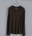 画像3: ウールシアーヘンリートップス　Wool Sheer Henleytops