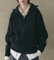 画像5: ハーフジップリブニット　Halfzip Rib Knit