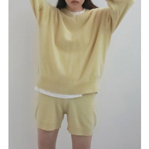 画像: ウールVネックニット Wool Vneck Knit