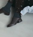 画像1: スクエアヒールスリッポン　Square Heel Slip-on