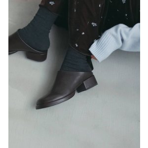 画像: スクエアヒールスリッポン Square Heel Slip-on