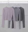画像1: シアーボーダーロングTシャツ　Sheer Border Long T-shirts