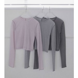 画像: シアーボーダーロングTシャツ Sheer Border Long T-shirts