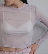 画像: シアーボーダーロングTシャツ　Sheer Border Long T-shirts