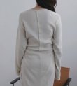 画像7: ジャガードラップワンピース　Jacquardrib Wrap Onepiece