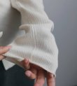 画像15: ジャガードリブフロントホックトップス　Jacquardrib Fronthook Tops