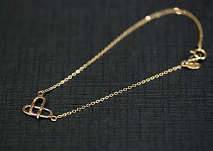 画像: 完全受注生産　Heart Anklet(お届け2〜3週間)