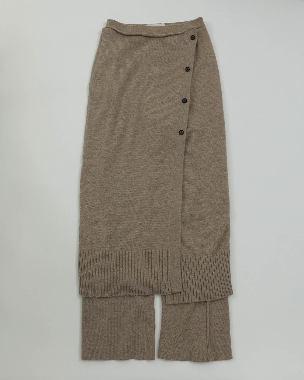 画像1: 30%OFF！ラップアラウンドニットスカート　Wraparound Knit Skirt　《セール商品につき返品不可》