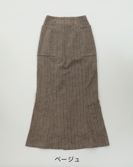 50%OFF!ジャガードストライプスカート Jacquard Stripe Skirts