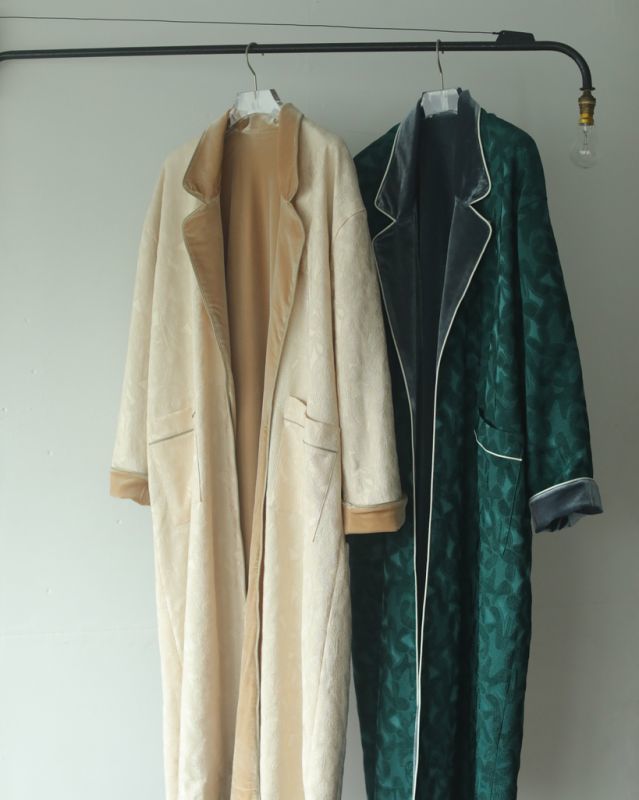 福袋 オンライン 50%OFF！サテンジャガードガウン 《セール Gown Jacquard Satin ジャケット・アウター