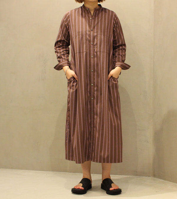 TICCA/ティッカ/40%OFF!Wポケットナローシャツワンピース ストライプ ...