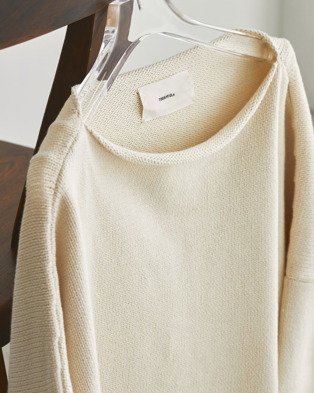 ボートネックオーバーニット Boatneck Over Knit/TODAYFUL/トゥデイフル