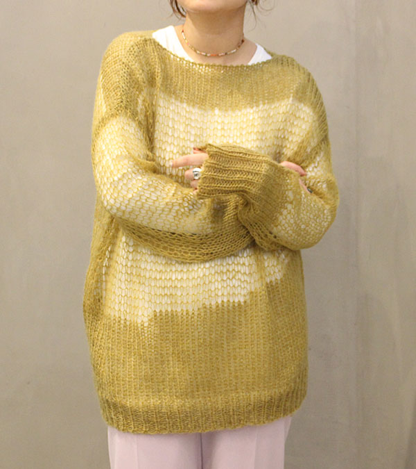 画像1: モヘアローゲージニット Mohair Lowgauge Knit